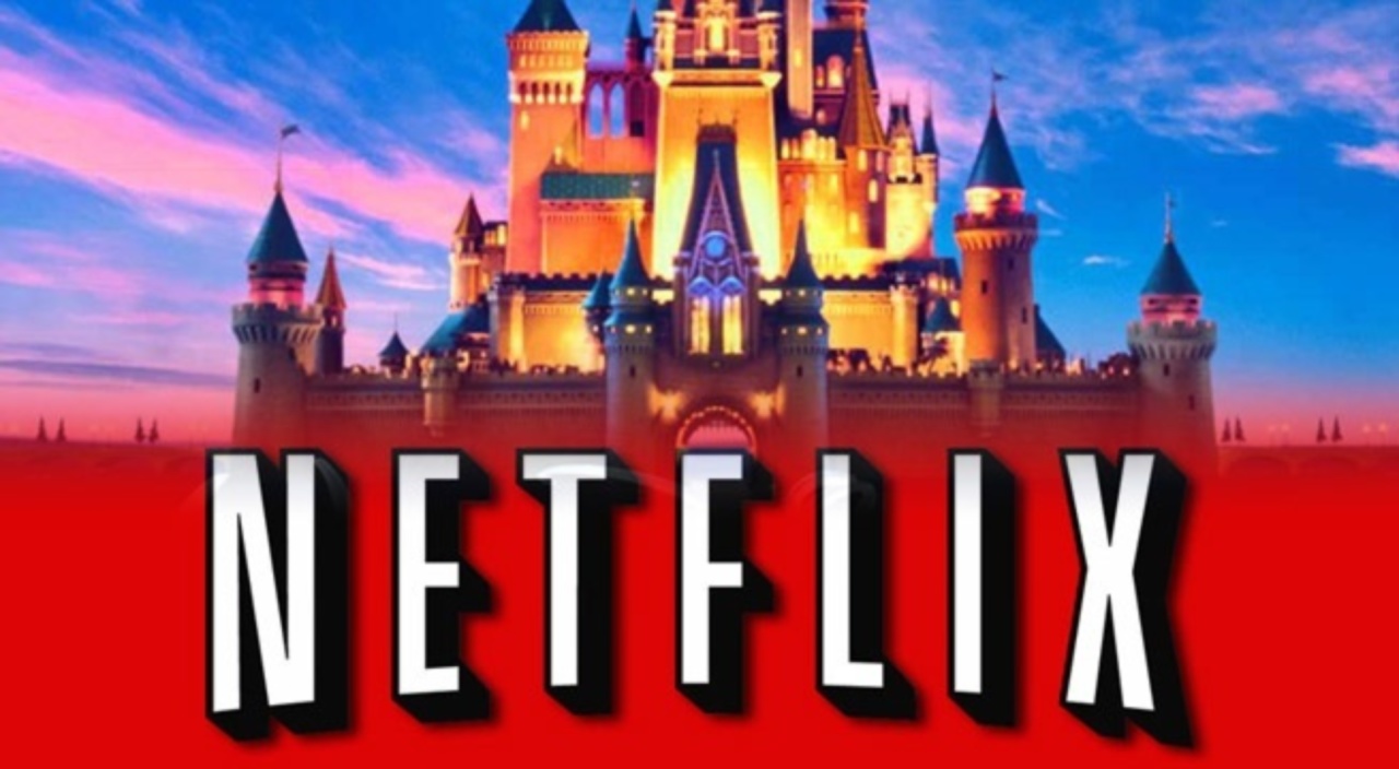 Netflix and Disney Logo's